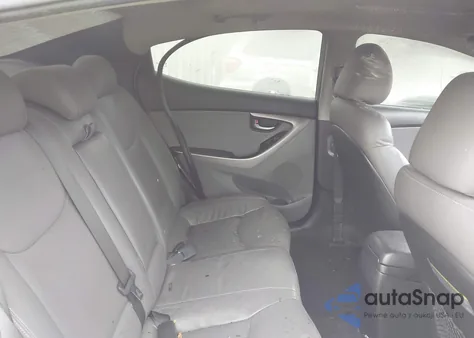 2012 Hyundai Elantra Limited (Ulsan Plant) из США, поврежденный, VIN KMHDH4AE5CU221534